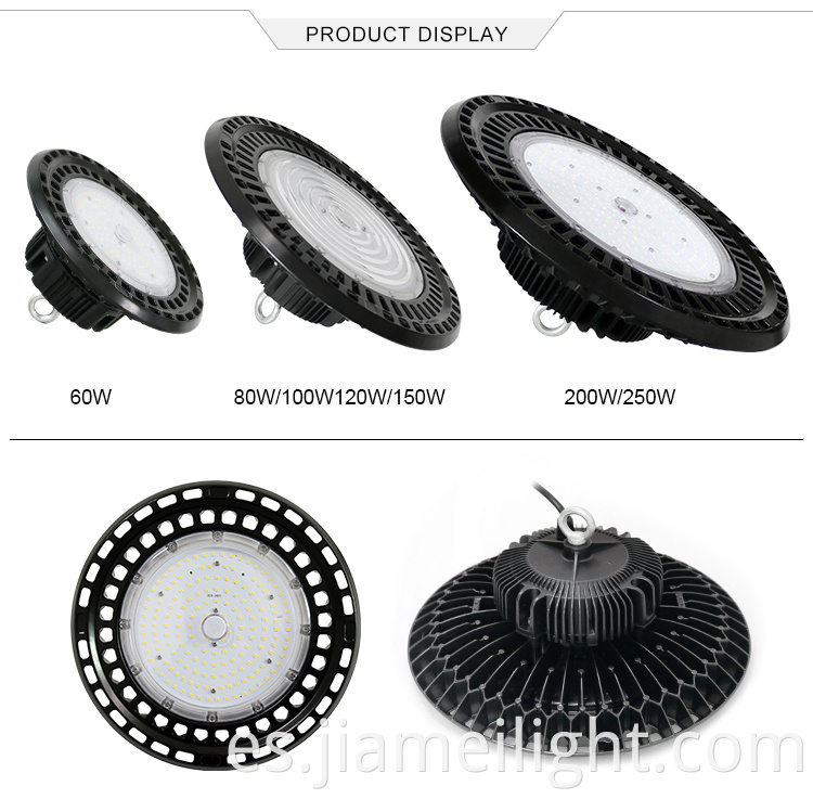 100W 120W 150W 200W LED UFO High Bay Light